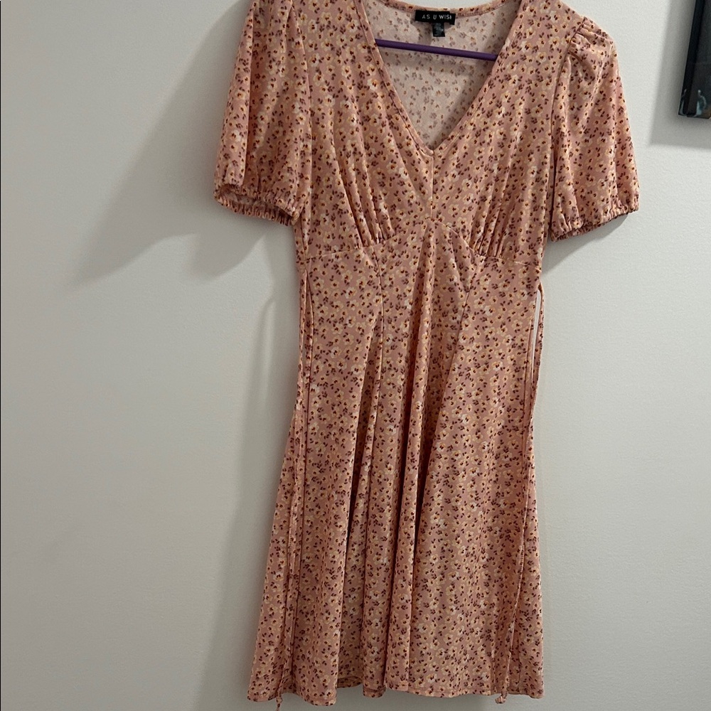 Floral V-Neck Dress